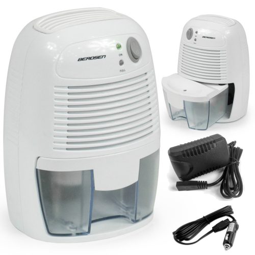 Berdsen BR-68W Páramentesítő - nedvességelnyelő autós adapterrel fehér
