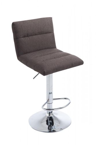 Limerick bárszék állítható magasságú króm - sötétszürke 101629356