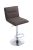 Limerick bárszék állítható magasságú króm - sötétszürke 101629356