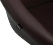 Miami háttámlás bárszék műbőr V2 barna-króm 101792603