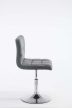 Palma Lounger V2 steppelt bárszék műbőr szürke - króm 101810808