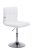 Palma Lounger V2 steppelt bárszék műbőr fehér - króm 101810902