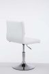 Palma Lounger V2 steppelt bárszék műbőr fehér - króm 101810902