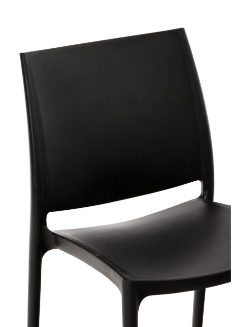 MAYA rakásolható szék fekete 1032601