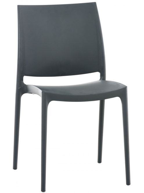 MAYA rakásolható szék sötétszürke 1032656