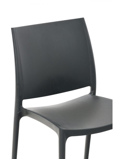 MAYA rakásolható szék sötétszürke 1032656