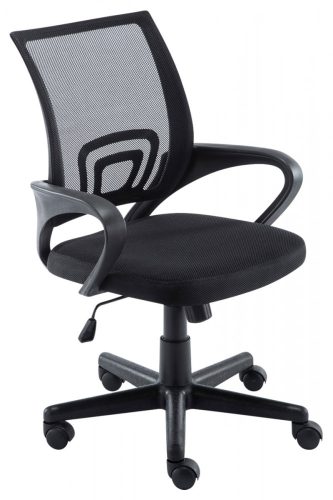 CLP Genius irodai gurulós forgószék fekete 1037401