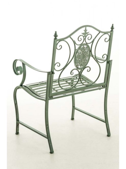Punjab vidéki stílusú kerti szék antik zöld 111525892