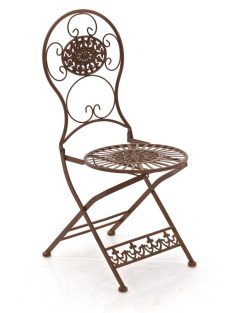 Mani vidéki stílusú kerti szék antik barna 11176232