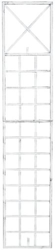 Trigo fali lugas növényfuttató antik fehér 198x40 cm 1320031