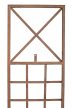 Trigo fali lugas növényfuttató antik barna 198x40 cm 1320032