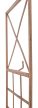 Trigo fali lugas növényfuttató antik barna 198x40 cm 1320032