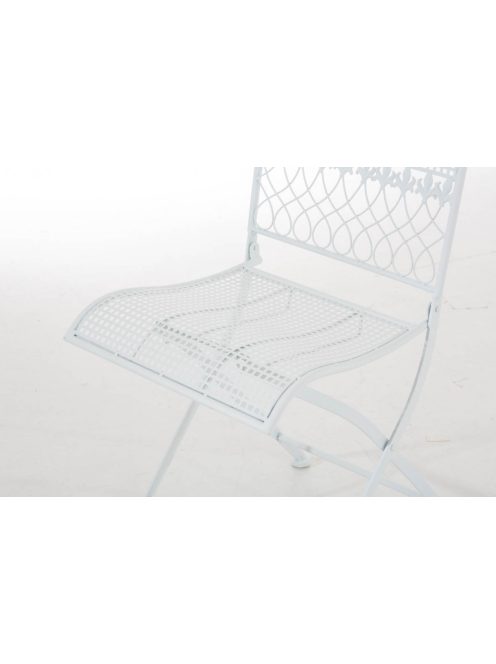 Kiran vidéki stílusú kerti szék fehér 13434402