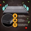 Grilltálca kétoldalas grill lap 41,3x30,5 cm antracit öntöttvas 161579645