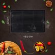 Grilltálca kétoldalas grill lap 48,5x32cm öntöttvas antracit 161579745
