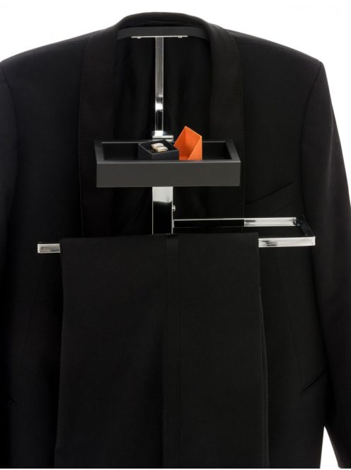 Bray szobainas ruhaállvány fekete 108 cm 308804