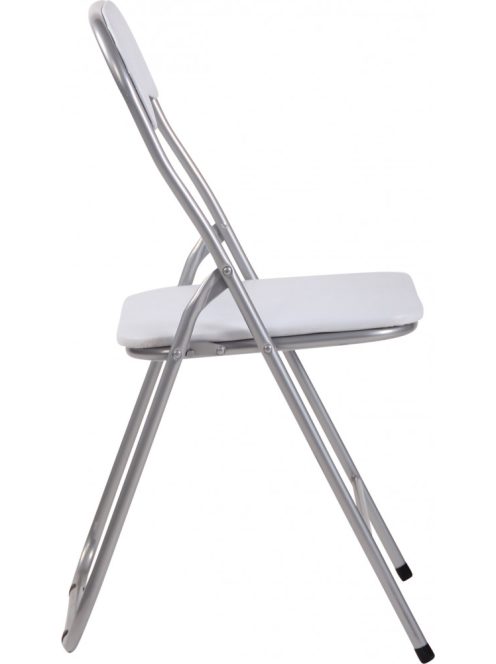 Felix összecsukható szék fehér-ezüst 312732