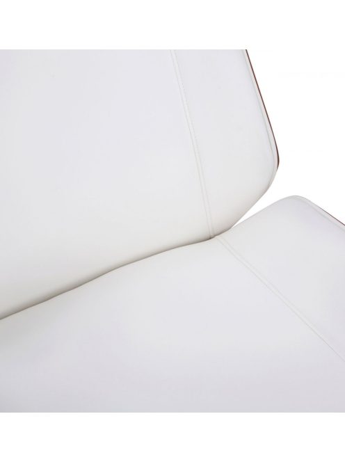 Varel modern irodai szék forgószék fehér-dió 314571