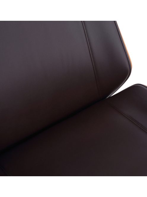 Varel modern irodai szék forgószék barna-dió 314572