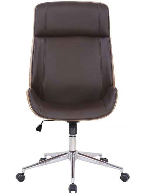 Varel modern irodai szék forgószék barna-natúr 314576