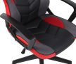Glendale sportos irodai forgószék gamer szék fekete-piros 314716