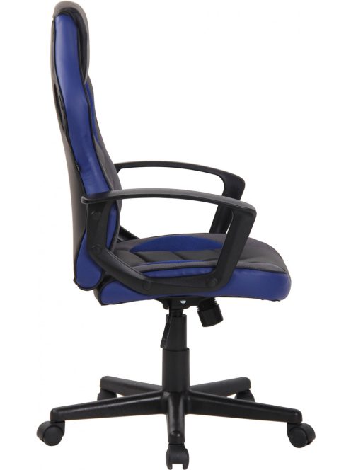 Glendale sportos irodai forgószék gamer szék fekete-kék 314717