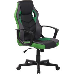  Glendale sportos irodai forgószék gamer szék fekete-zöld 314718