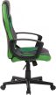 Glendale sportos irodai forgószék gamer szék fekete-zöld 314718