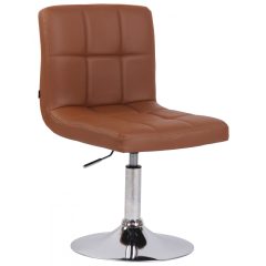   Palma Lounger V2 steppelt bárszék műbőr világosbarna - króm 316940