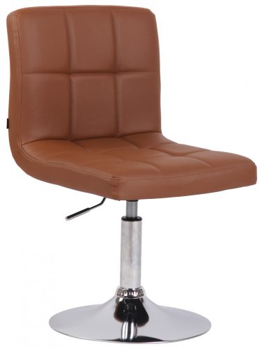 Palma Lounger V2 steppelt bárszék műbőr világosbarna - króm 316940