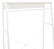 Luton ruhatartó ruhaállvány fehér 167x80x44 cm 317339