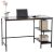 Oviedo íróasztal fekete-barna 76x120x60 cm 317833