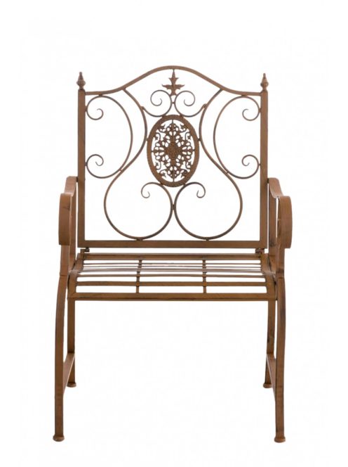 Punjab vidéki stílusú kerti szék 2 db-os szett antik barna 320693