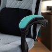 Miltona gamer szék szövet szürke-fekete 324791