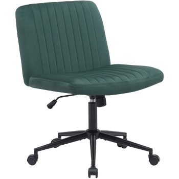 Kingman szövet irodai forgószék zöld-fekete 325355
