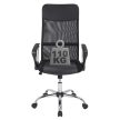 Casaria Deluxe irodai szék forgószék légáteresztő háttámlával fekete (100937)