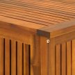 Akácfa tárolódoboz 110x46x59cm, belső borítás 300L 101835