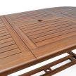 Casaria VANAMO kerti bútor garnitúra kerti étkező szett 6 személyes eukaliptuszfa kinyitható asztallal (991043)