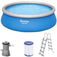   Bestway Fast Set medence szett 457 x 122 cm létrával és szűrővel 993349