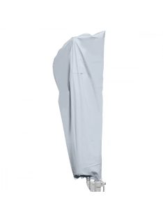   bremermann védőhuzat napernyőhöz cipzáros időjárásálló bútorhuzat szürke 1300300
