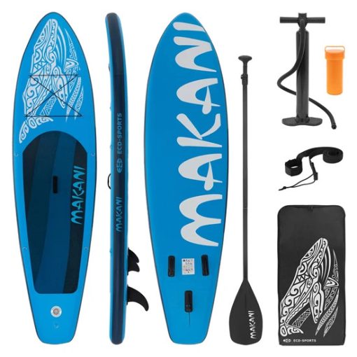 Makani SUP deszka szett 320x82x15 cm kék 150 kg teherbírás