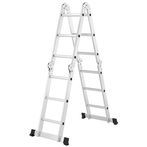 Multifunkciós alumínium létra 3,6 m 2x6 fok variálható 21034