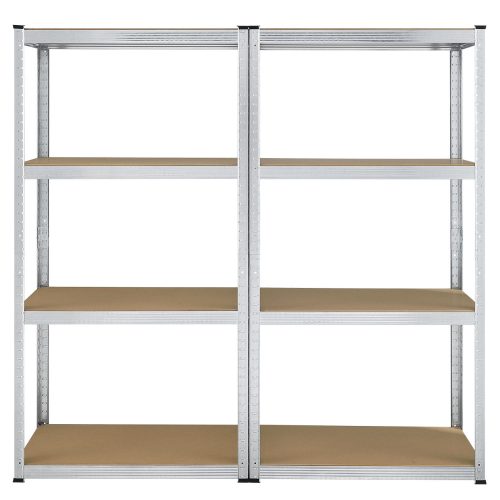 Easy 2 darabos nagy teherbírású raktárpolc szett tároló garázspolc 160x80x40 cm 21094