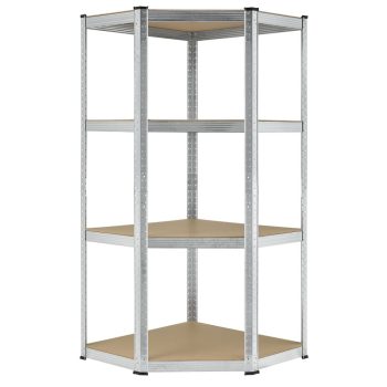   Corner Easy sarokpolc tároló állvány 4 polccal 180x70x40 cm 21131