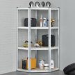 Corner Easy sarokpolc tároló állvány 4 polccal 180x70x40 cm 21131