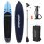ArtSport Deep Ocean felfújható szörfdeszka Stand Up Paddle SUP szett (lapát+pumpa+hordtáska) 24432