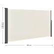 Dubai oldalsó napellenző kihúzható belátásgátló 300x180 cm bézs 25411