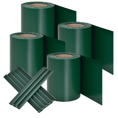 PVC belátásgátló szalag zöld 4 tekercs 4x35 m 25436