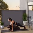 Dubai oldalsó napellenző kihúzható belátásgátló 500x200 cm antracit 25533