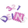 JUNA Puzzleszőnyeg 36 darab A-tól Z-ig és 0-tól 9-ig 36301